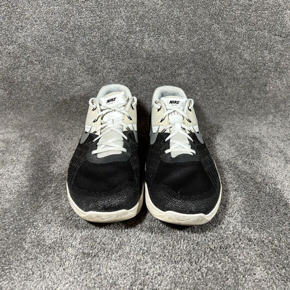 NIKE Metcon 3 852928-005 Men's Size 15 Black White Cross Training Shoes Used - Picture 4 of 14